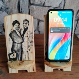 Handmade Wood Phone Stand